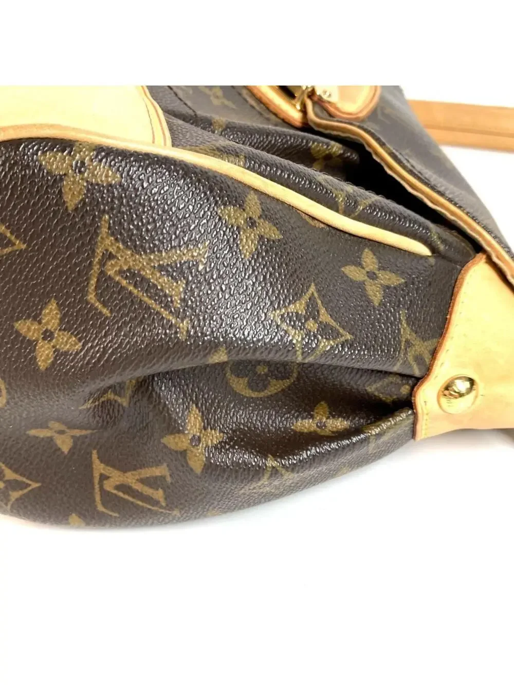 Louis Vuitton Beverly Handbag Canvas Mm #309923L11B
